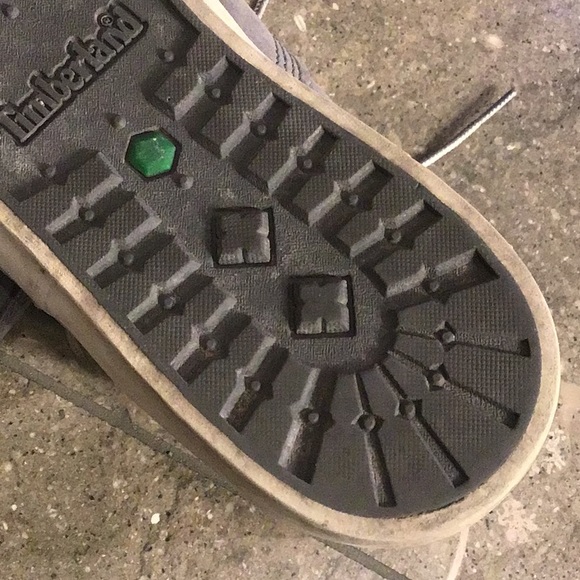 Gray leather Timberland boots, 9/40 - Picture 11 of 16